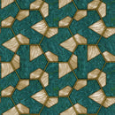Max Honeycomb Marble Wallpaper