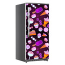 Ice Cream Candy Art Self Adhesive Sticker For Refrigerator