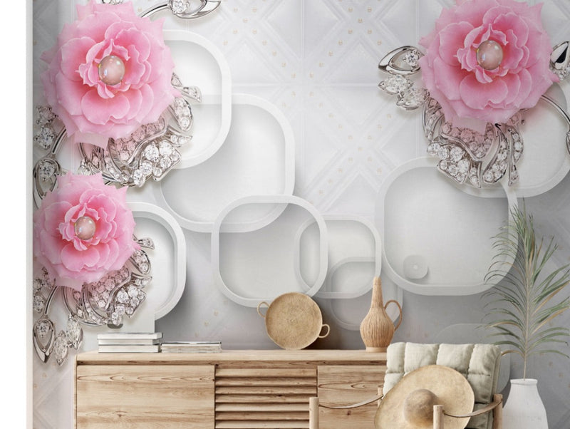 Beautiful Pink Rose wallpaper for wall