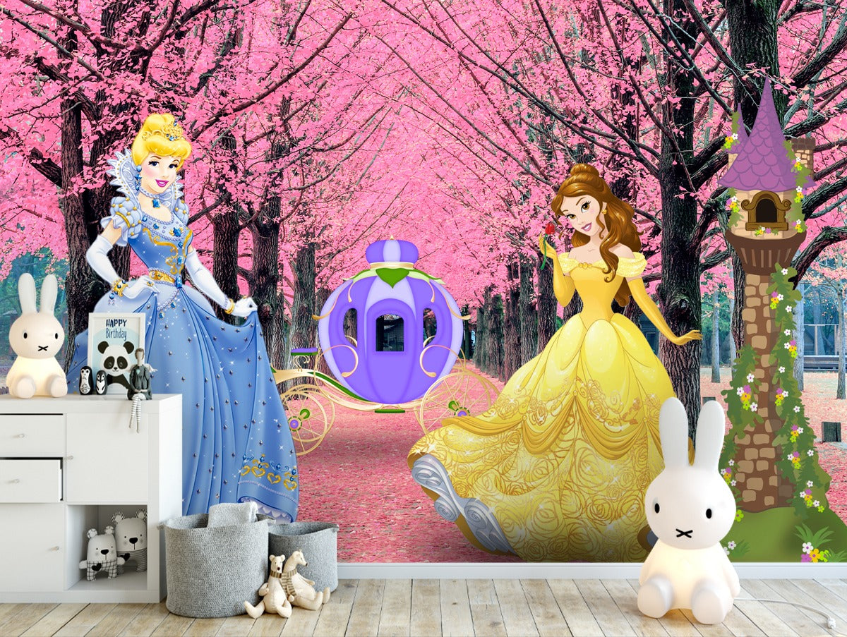 Cindrella and Friends wallpaper for wall