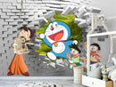 Doremon and Chhota Bheem wallpaper for wall