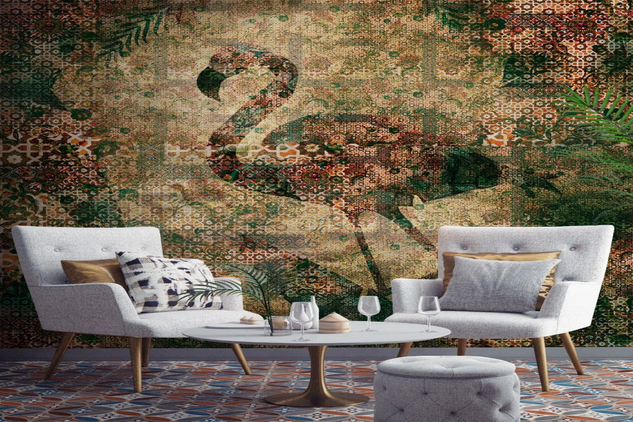 Ostric Art Wallpaper for wall