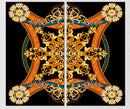 Golden Pattern Art, Set Of 2