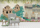 Indian Pattern Home Wallpaper