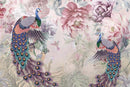Iridescent Peacock Wallpaper