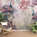 Iridescent Peacock Wallpaper