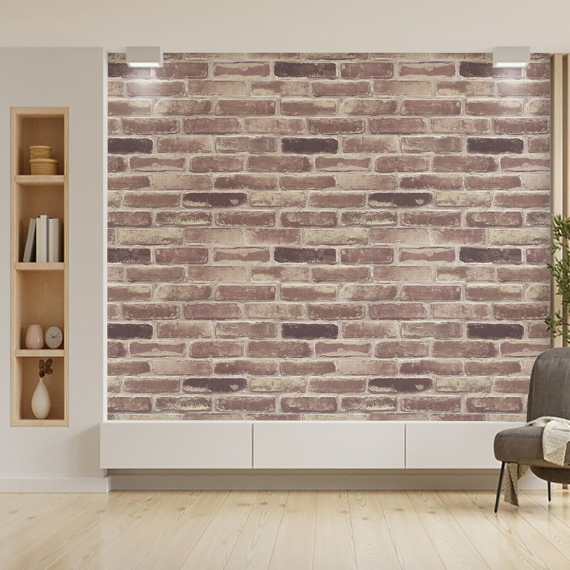 Basic Old Multi Brick Wallpaper