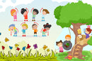 Kids Exercise Wallpaper