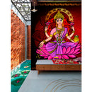 Laxmi Art In Pink Self Adhesive Sticker Poster