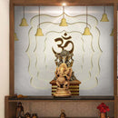 Lord Ganpati Ji Pooja Room Wallpaper