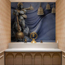 Lord Hanuman Blessings Pooja Room Wallpaper