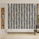 White & Black Strip Wallpaper