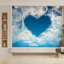 Blue Sky Heart Wallpaper