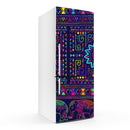 Jodhpuri Art Self Adhesive Sticker For Refrigerator