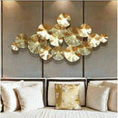 Abstract Golden Wall Art