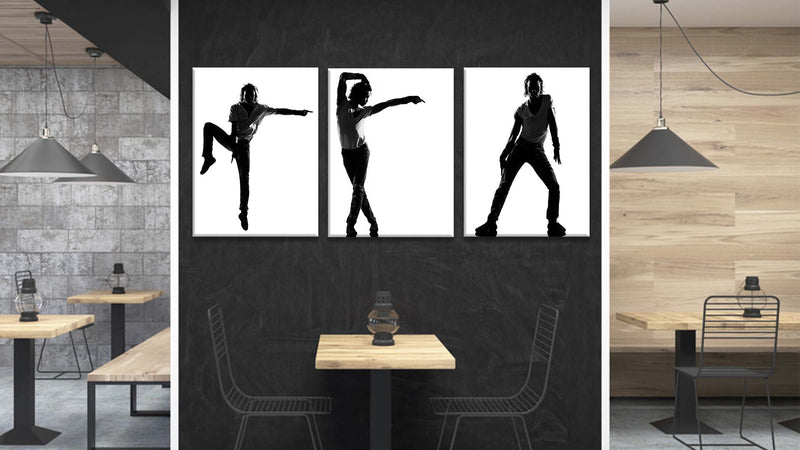 Michael Jackson Dance Moves Wall Art, Set Of 3