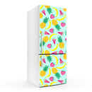 Mix Fruit Art Self Adhesive Sticker For Refrigerator
