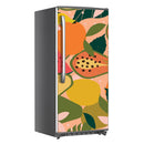 Papaya Fruits Art Self Adhesive Sticker For Refrigerator