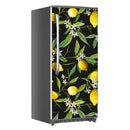 Lemon On Tree Art Self Adhesive Sticker For Refrigerator