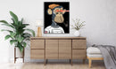 Monkey Red Beam Art