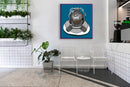 Grey Monkey Blue Art