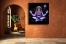 Monkey Space Purple Art