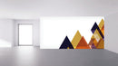 Triangle Geometric Mountain Wallpaper