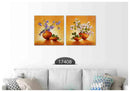 Floral Vase Art, Set Of 2