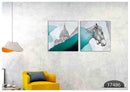 Horse City Art, Set Of 2