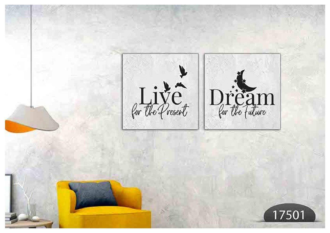 Live Dream Art, Set Of 2