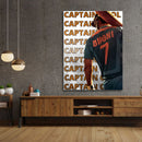 Captain Dhoni Wall Art