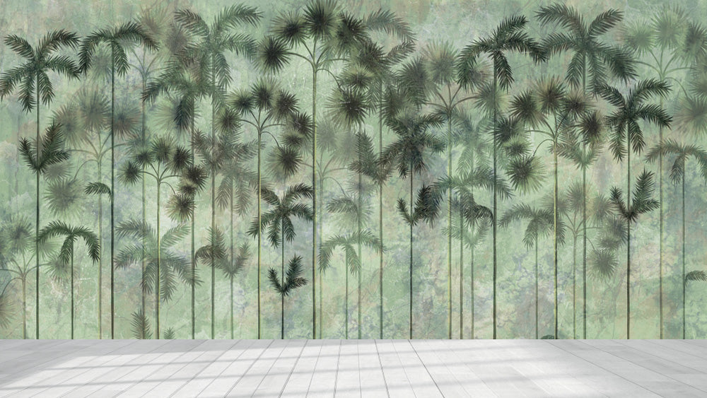Palm Trees Landscape Wallpaper