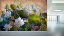 White Lotus Murals Wallpaper