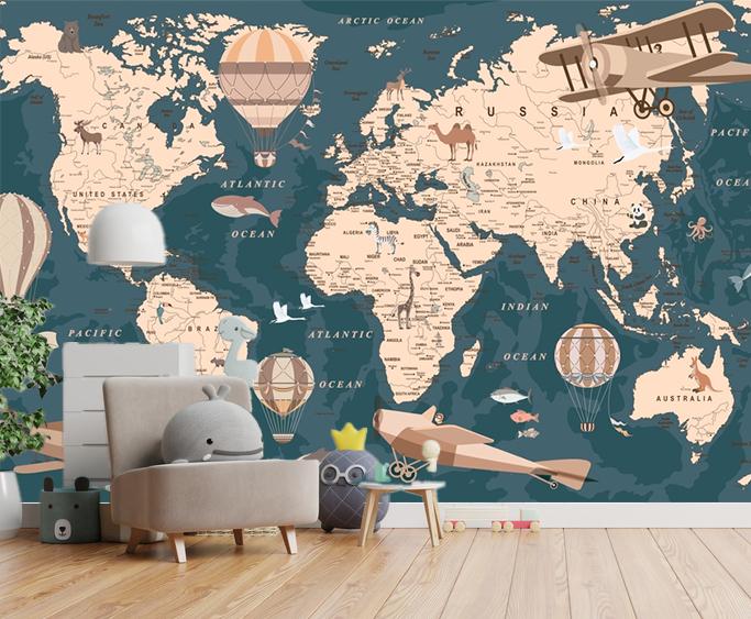 Map Playdate Wallpaper