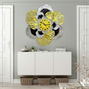 Classy Wall Hangings Golden Wall Clock