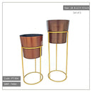 Metal Planters Pot Design