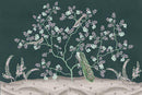 Minty Meadow Mingle Chinoiserie Wallpaper
