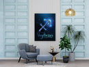 Sagittarius Blue Art