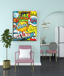 Comic Pop Art Canvas