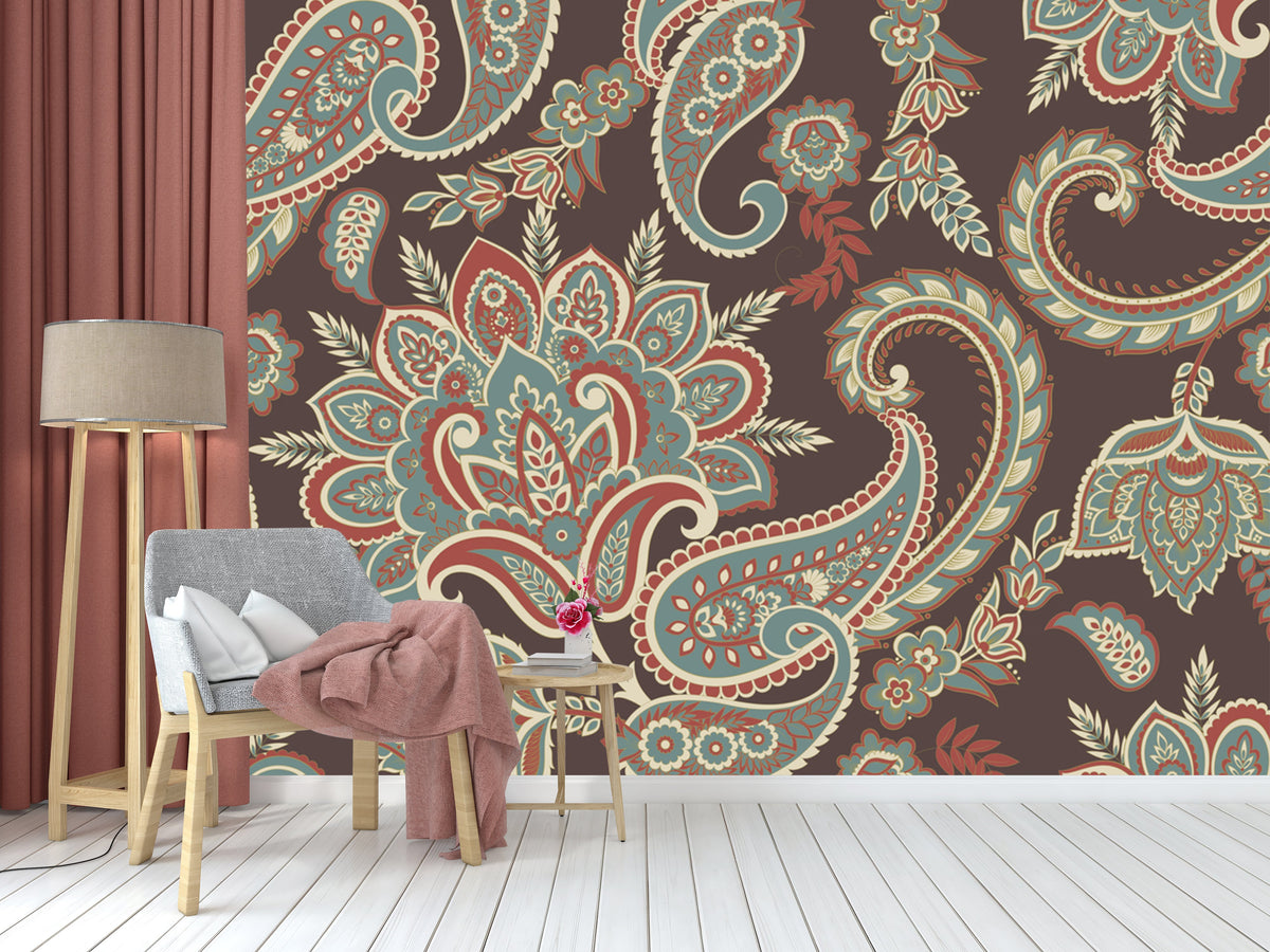 Vintage Aesthetic Pattern Wallpaper