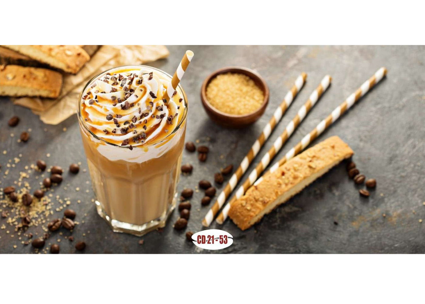 Creamy Coffee wall covering