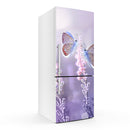 Colourful Butterfly Art Self Adhesive Sticker For Refrigerator