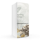 Shaded Tree Leafs Art Self Adhesive Sticker For Refrigerator