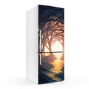 Beautiful Nature Art Self Adhesive Sticker For Refrigerator