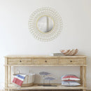 Indian Pattern Floral Wall Mirror
