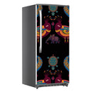 Peacock Art Self Adhesive Sticker For Refrigerator