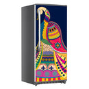 Peacock Painting Self Adhesive Sticker For Refrigerator