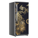 Indian Art peacock Self Adhesive Sticker For Refrigerator