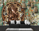 Lord Ganesha And Bells Wallpaper