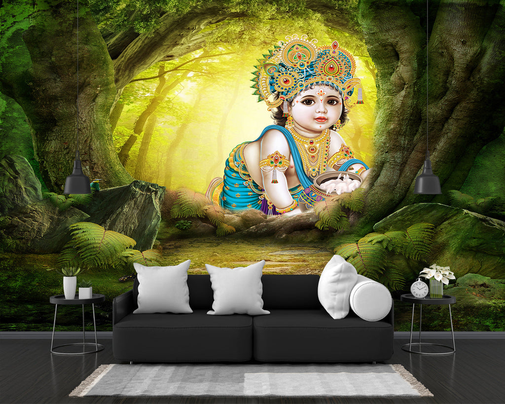 Kid Lord Krishna Wallpaper – Myindianthings